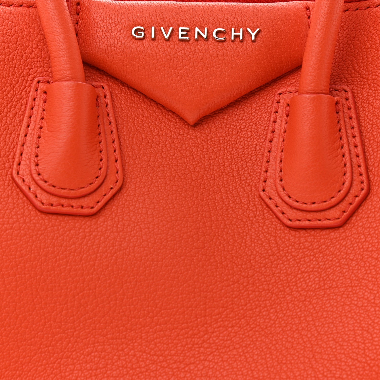 Givenchy Sugar Goatskin Mini Antigona Burnt Orange 7 of 9