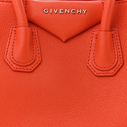 Givenchy Sugar Goatskin Mini Antigona Burnt Orange 7 of 9