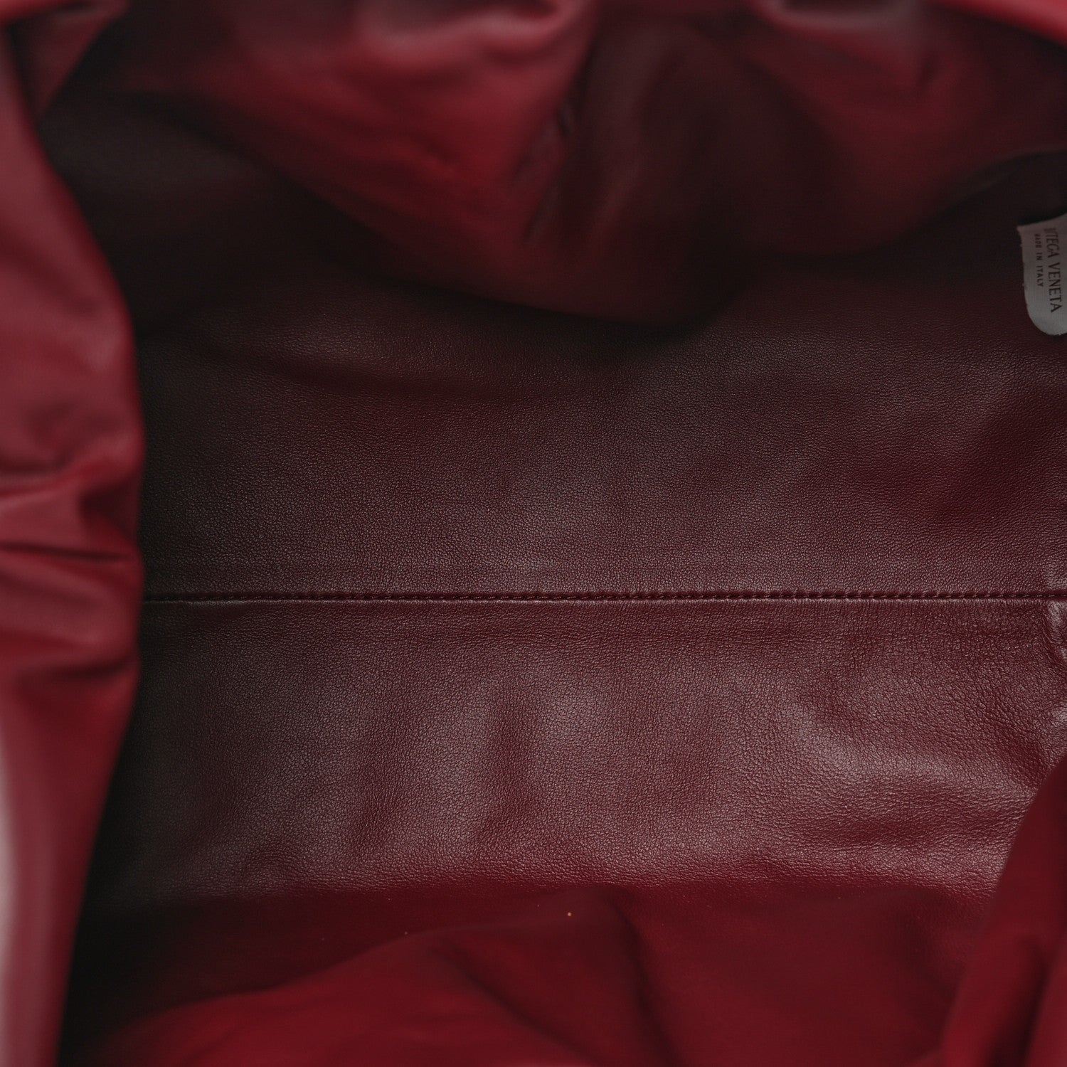 Bottega Veneta Nappa Maxi Intrecciato The Pouch Oversized Clutch Bordeaux 5 of 7
