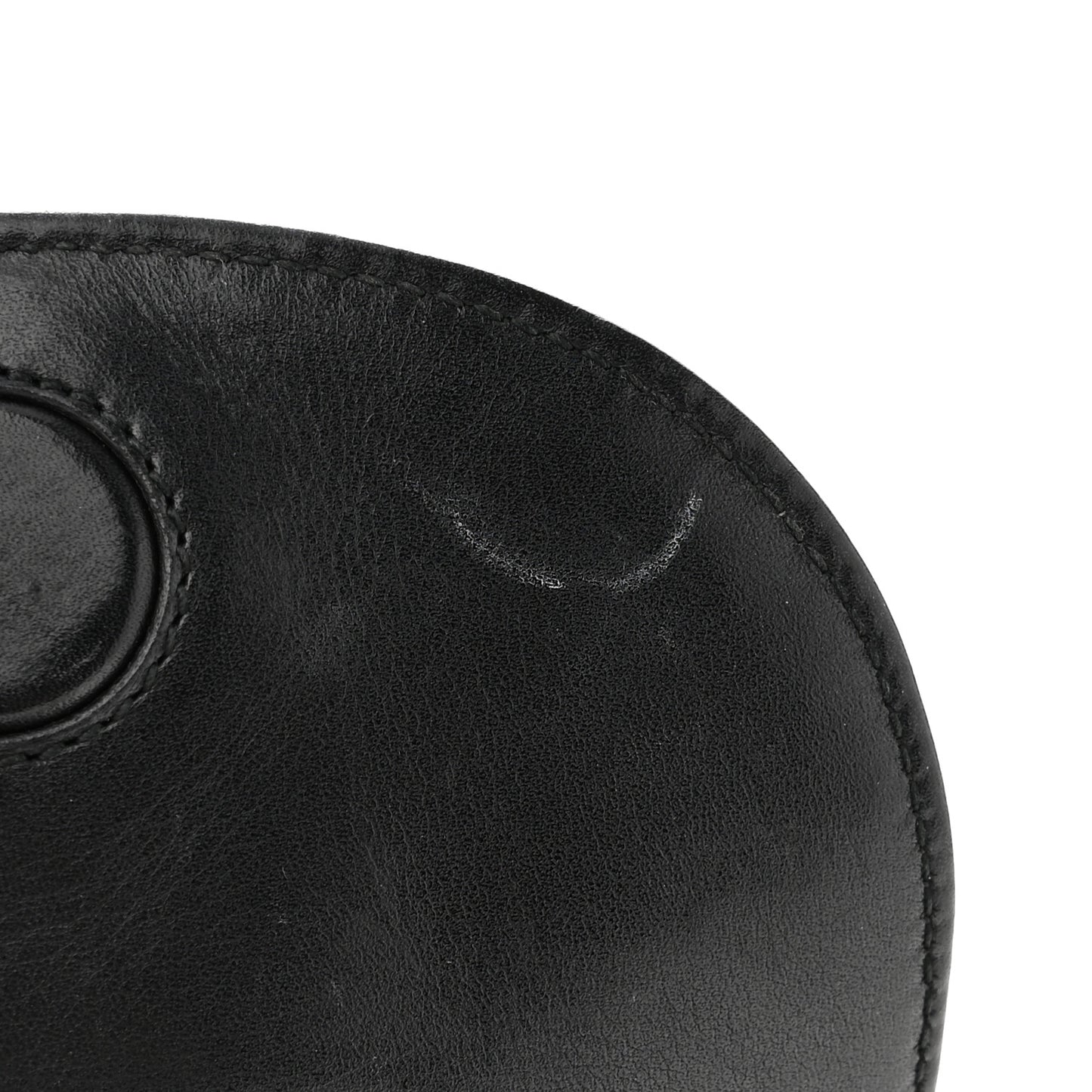 Calfskin Matelasse GG Marmont Flap Backpack Black