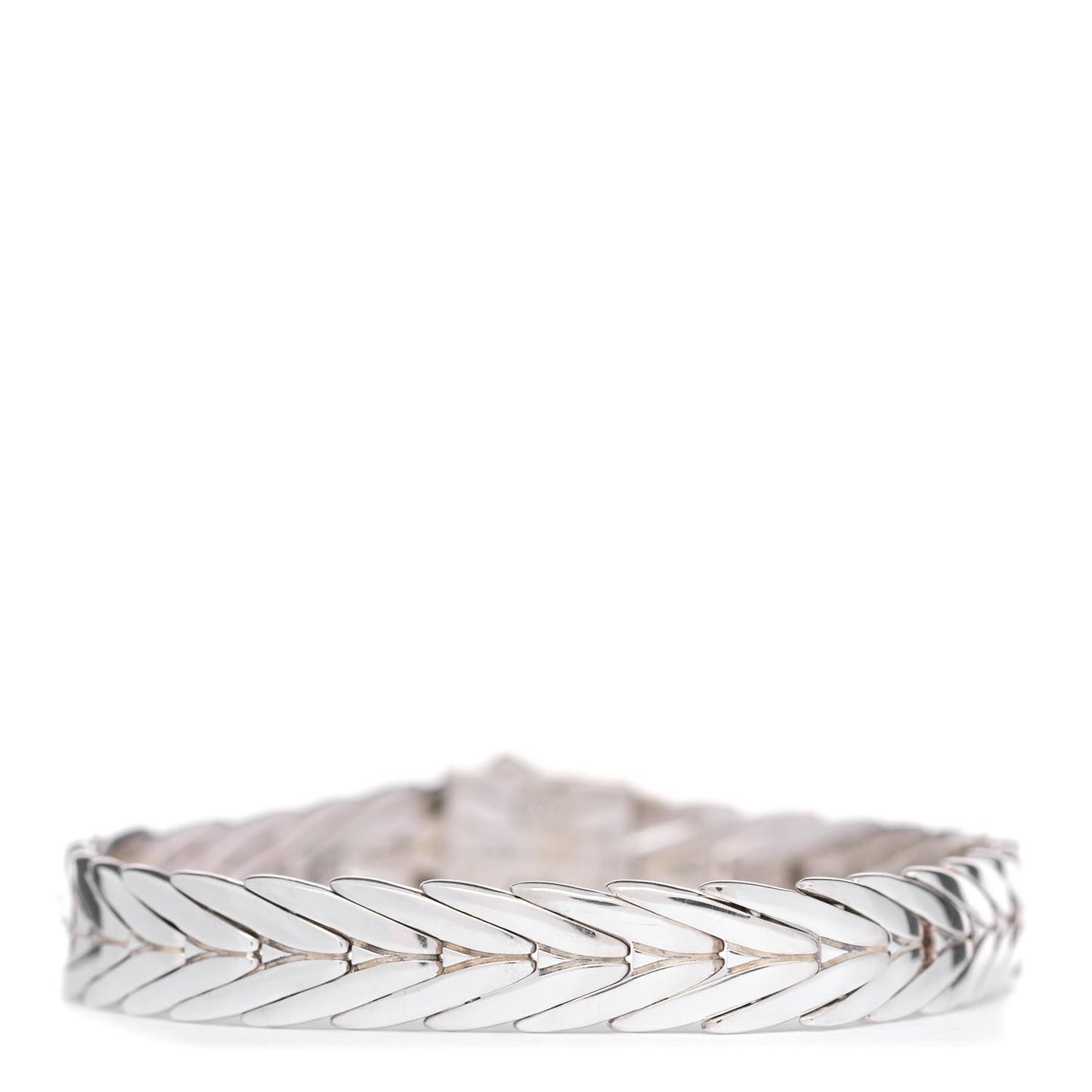 Sterling Silver Diamond 9mm Modern Chain Bracelet