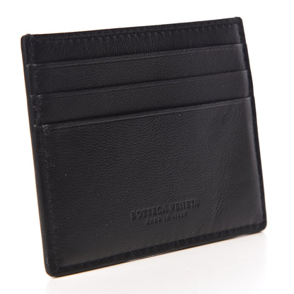 Bottega Veneta Nappa Maxi Intrecciato Card Case Black 3 of 7