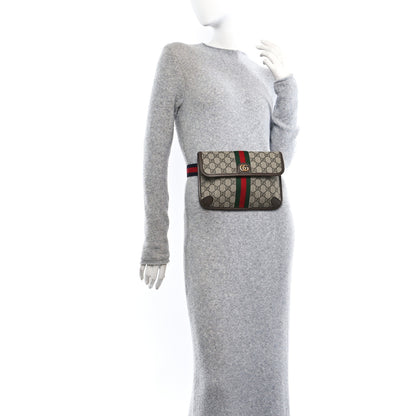 Gucci GG Supreme Monogram Web Small Ophidia Belt Bag Brown 2 of 10