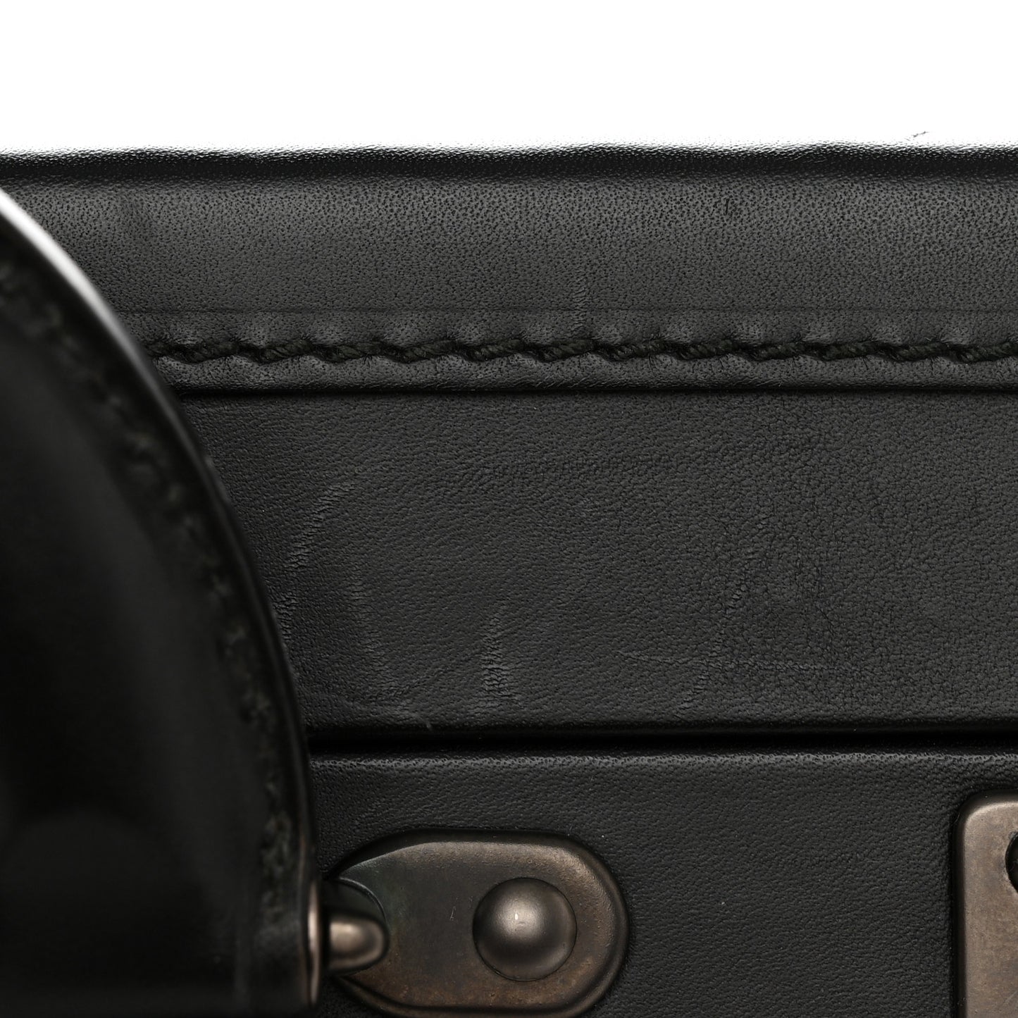 Nappa Intrecciato Attache Briefcase Black