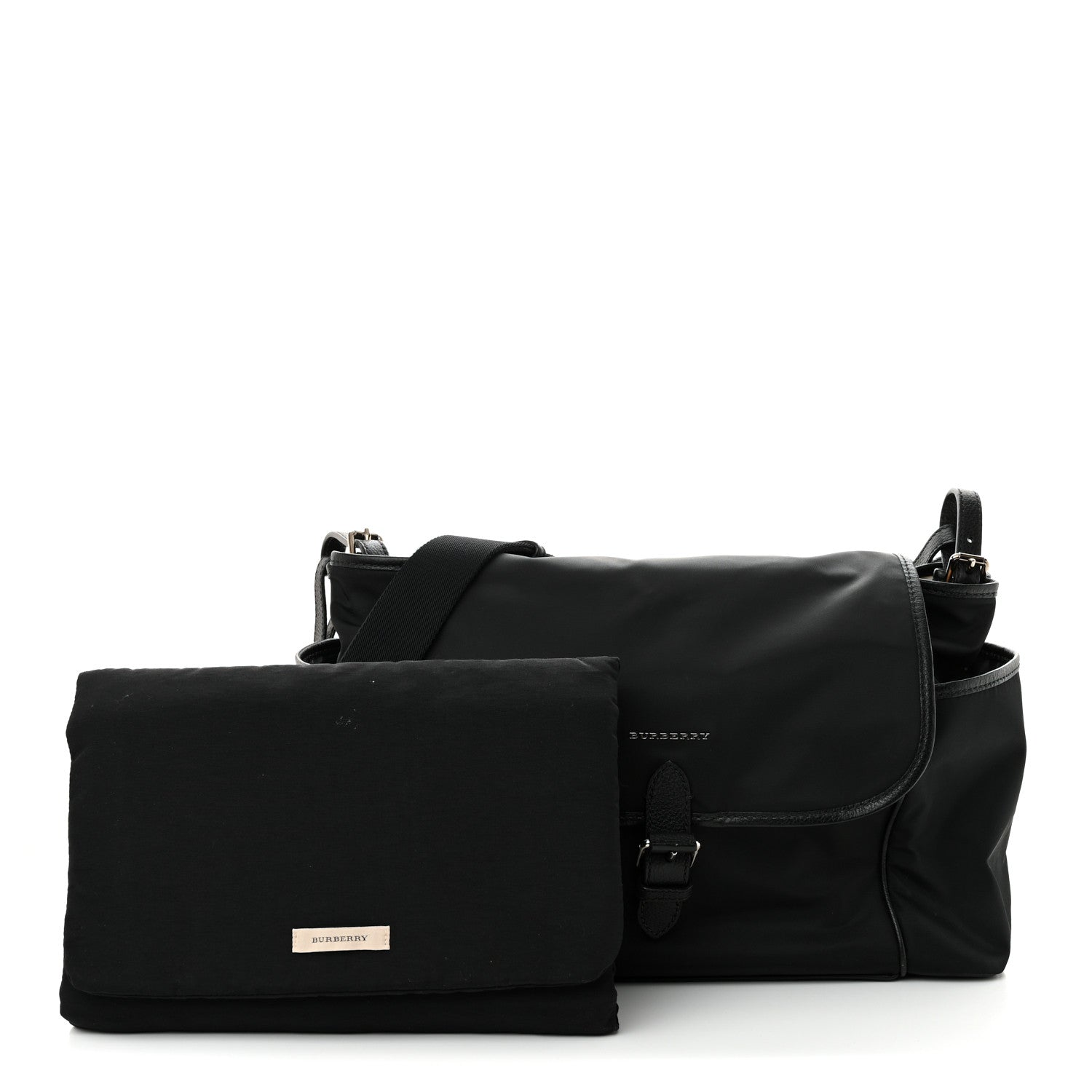 Burberry Nylon Diaper Bag Black 3 of 11