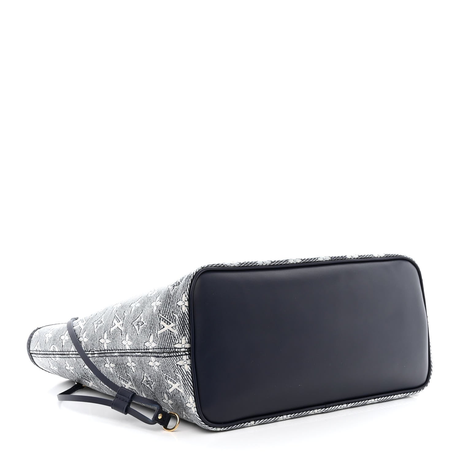 Louis Vuitton Monoglam Neverfull MM Blue 5 of 12