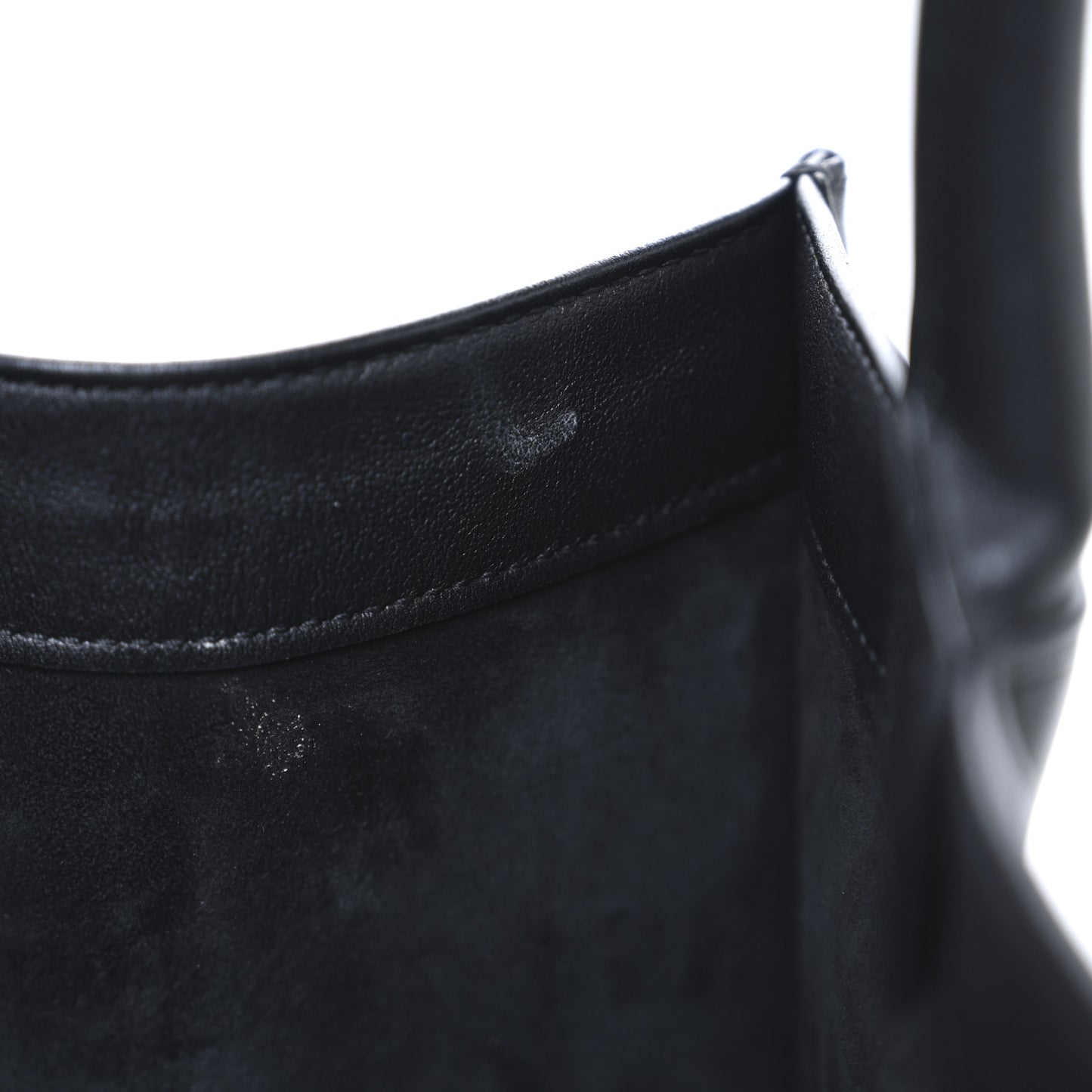 Calfskin Embossed Medium Book Tote Black