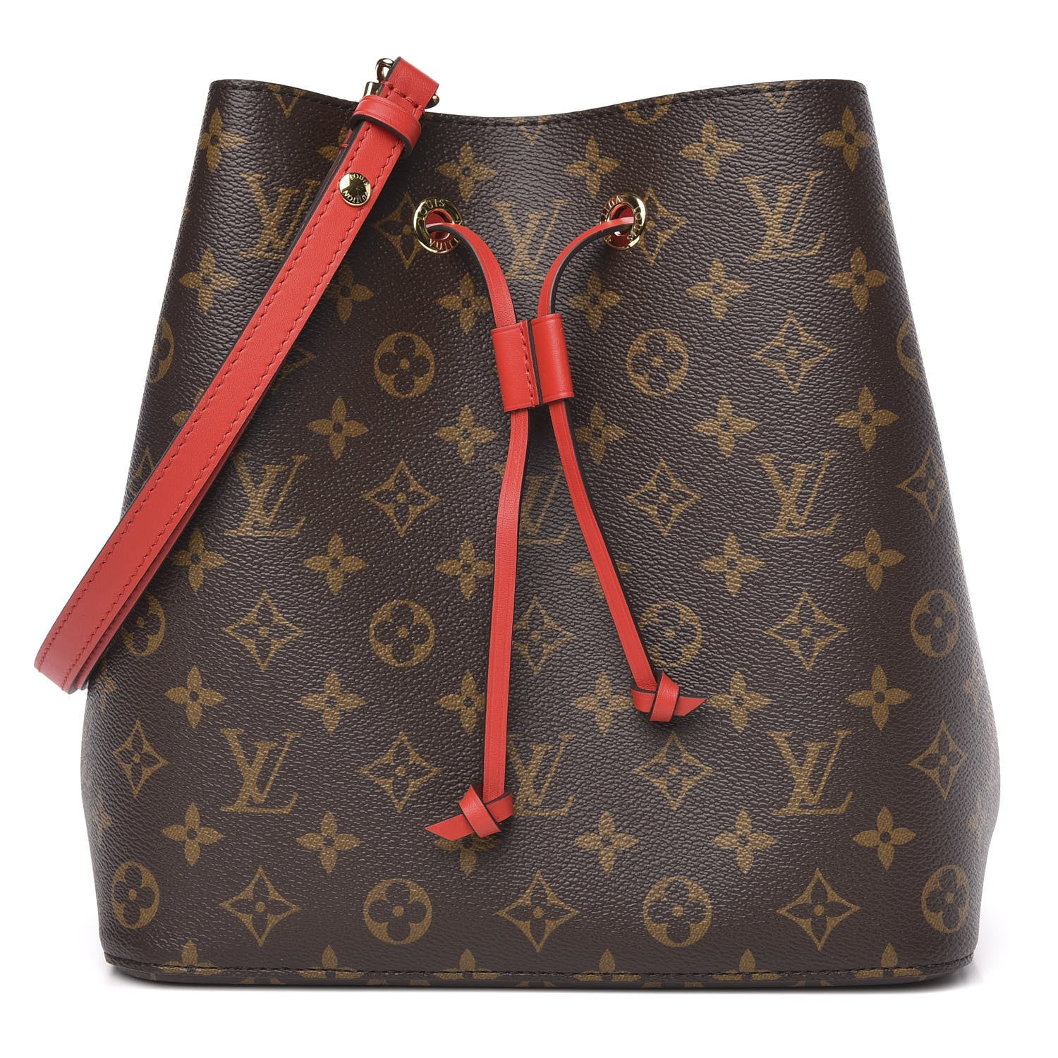 Louis Vuitton Monogram Neonoe MM Coquelicot 1 of 9