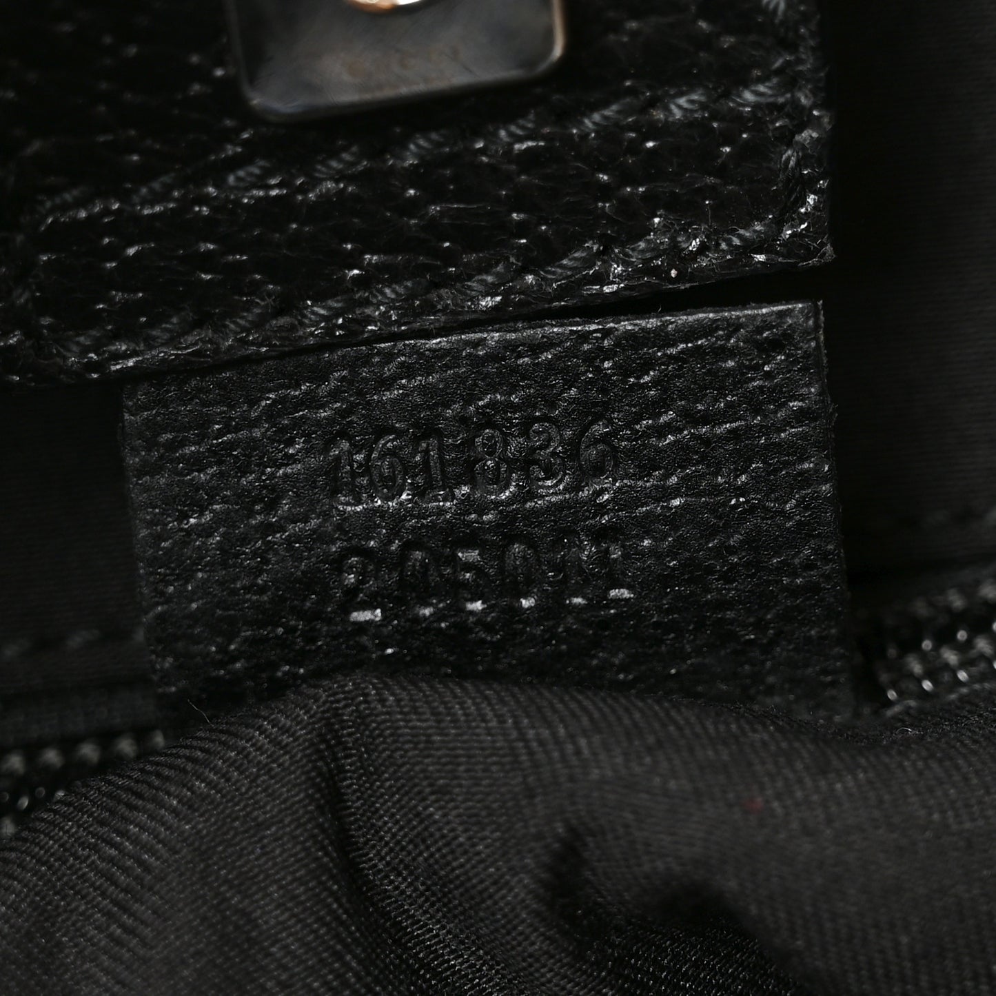 GG Monogram Medium Web Handle Double Pocket Tote Black