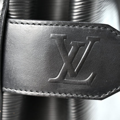 Louis Vuitton Epi Sac D'epaule Black 6 of 9