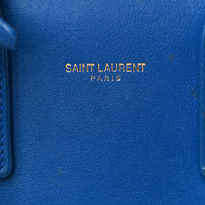 Saint Laurent Calfskin Nano Sac De Jour Royal Blue 6 of 9