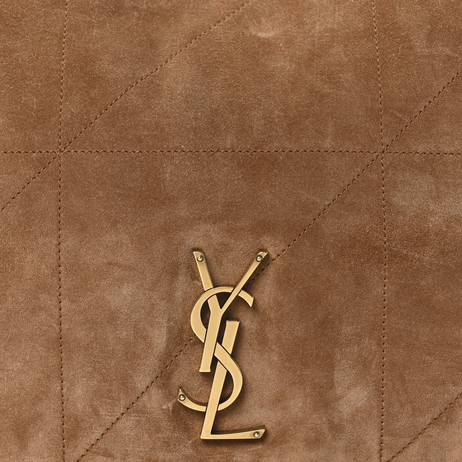 Saint Laurent Suede Matelasse Monogram Large Jamie 4.3 Snuff 8 of 10