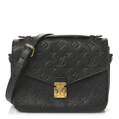 Louis Vuitton Empreinte Pochette Metis Black 1 of 9