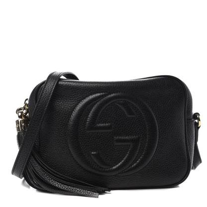 Gucci Pebbled Calfskin Small Soho Disco Bag Black 1 of 10