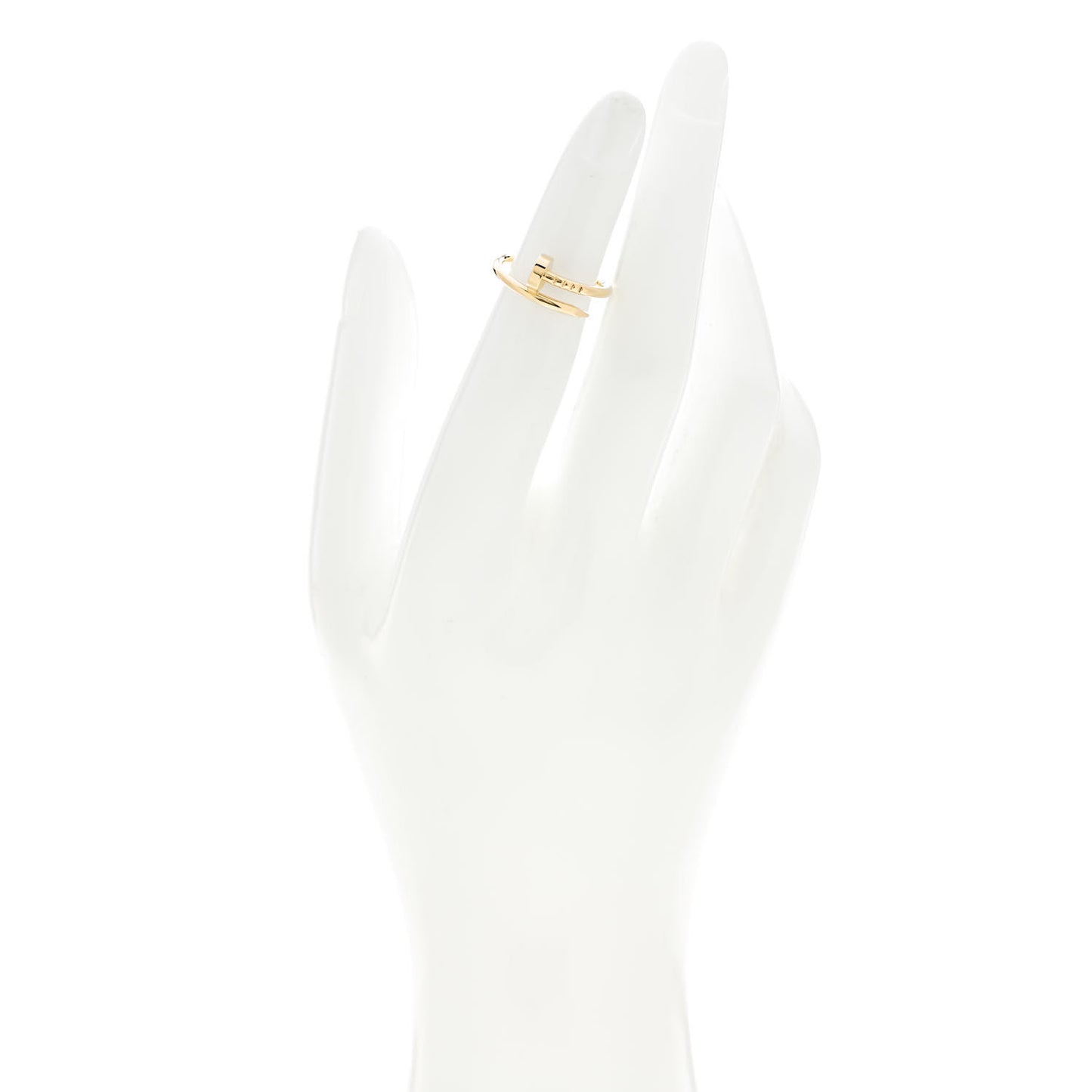 18K Yellow Gold Small Juste Un Clou Ring 48 4.5