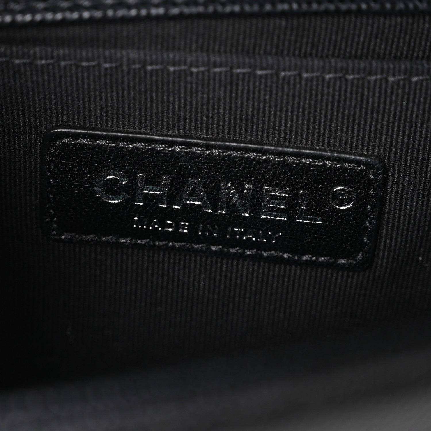 Chanel Caviar Quilted Medium Boy Flap Black 6 of 10