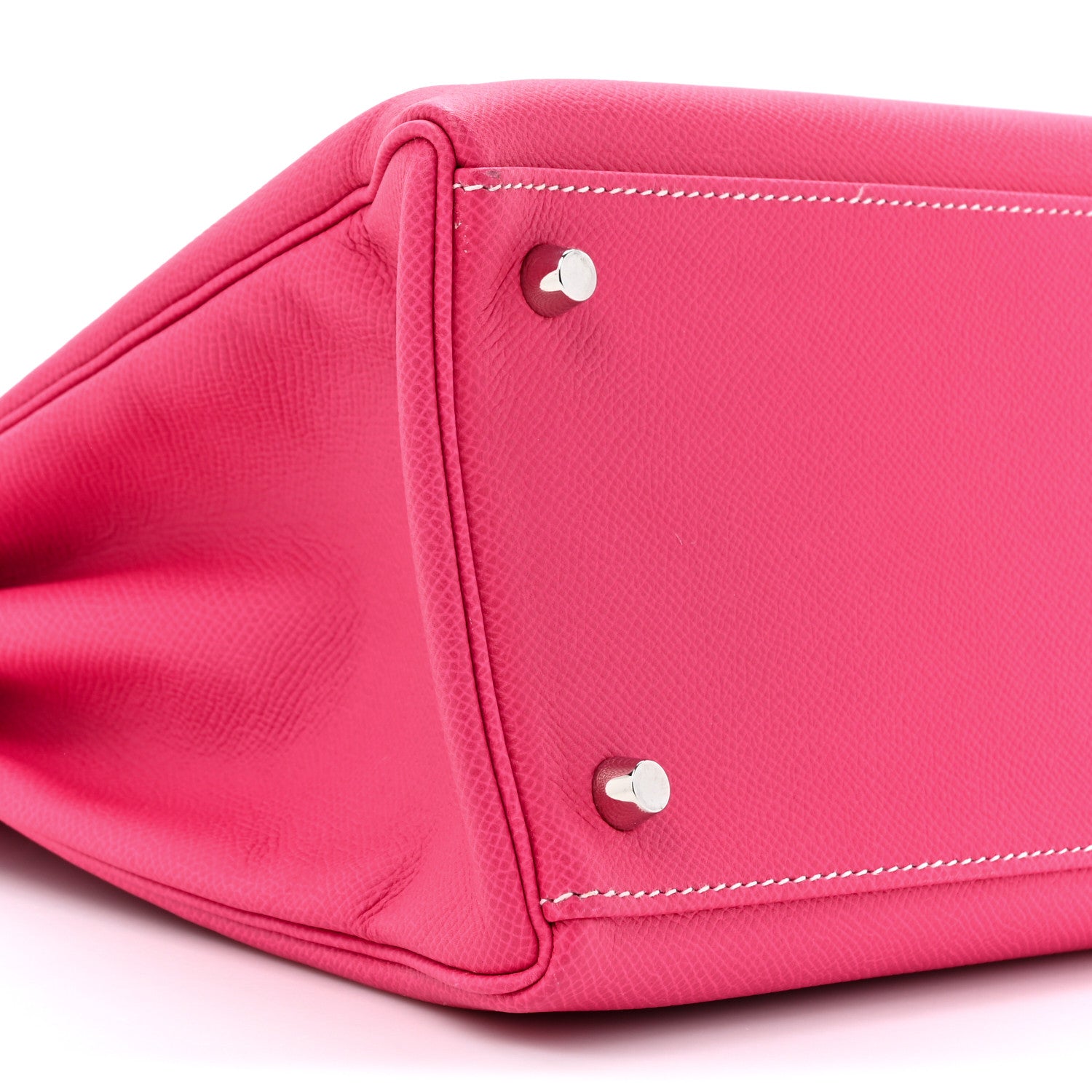 Hermes Epsom Candy Kelly Retourne 35 Rose Tyrien Tosca 10 of 14