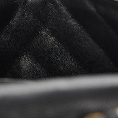 Chanel Caviar Quilted Jumbo Single Flap Black 7 of 12