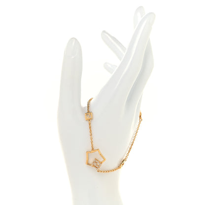 Fendi Metal Crystal F is Fendi Bracelet Gold 2 of 5