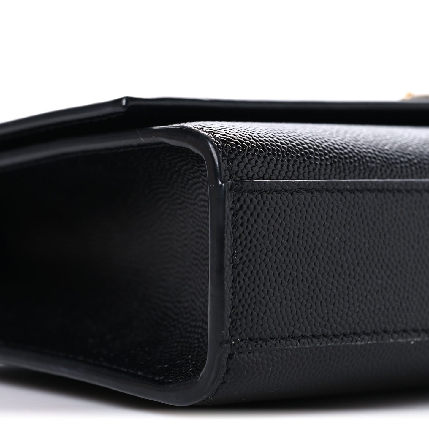 Grain De Poudre Medium Classic Monogram Kate Satchel Black