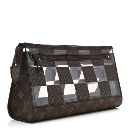 Louis Vuitton PVC Monogram Chess Standing Pouch 3 of 9