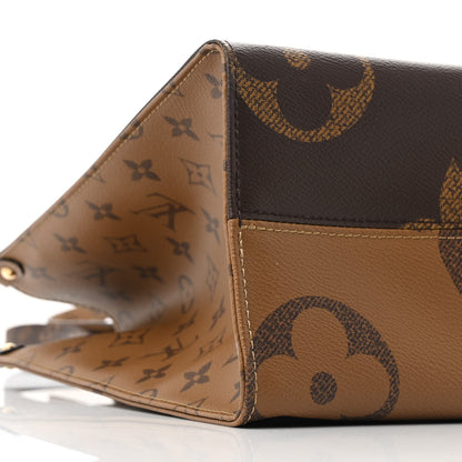 Louis Vuitton Reverse Monogram Giant Onthego MM 9 of 10