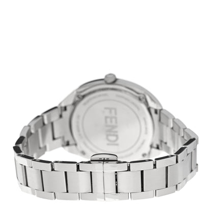 Fendi Stainless Steel Pink Mother of Pearl 34mm Momento Quartz Watch 3 of 5
