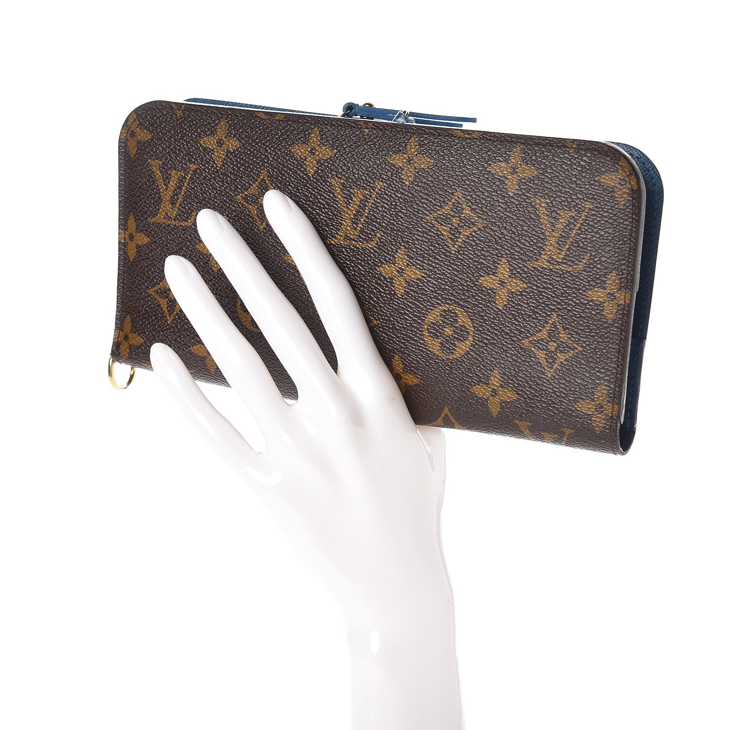 Louis Vuitton Monogram Insolite Wallet Petrole Blue 2 of 10