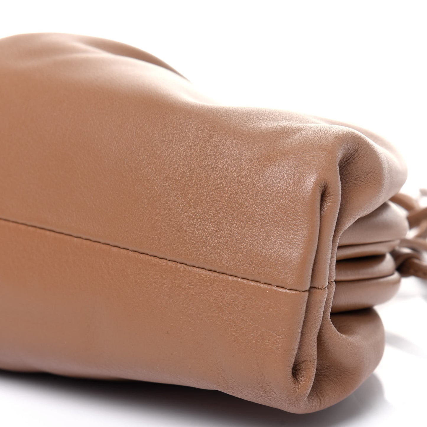 Butter Calfskin The Mini Pouch Cammello