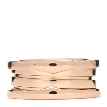 Bulgari 18K Rose Gold B.Zero1 Three-Band Ring 50 5.5 3 of 5