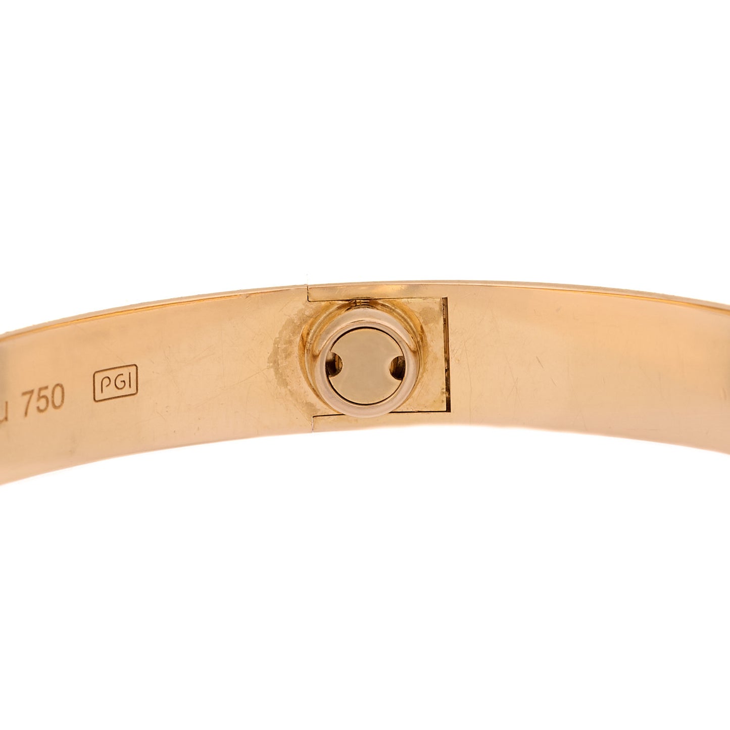 18K Yellow Gold Love Bracelet 16