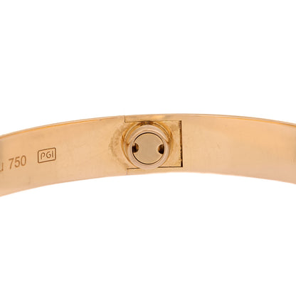 Cartier 18K Yellow Gold Love Bracelet 16 7 of 9