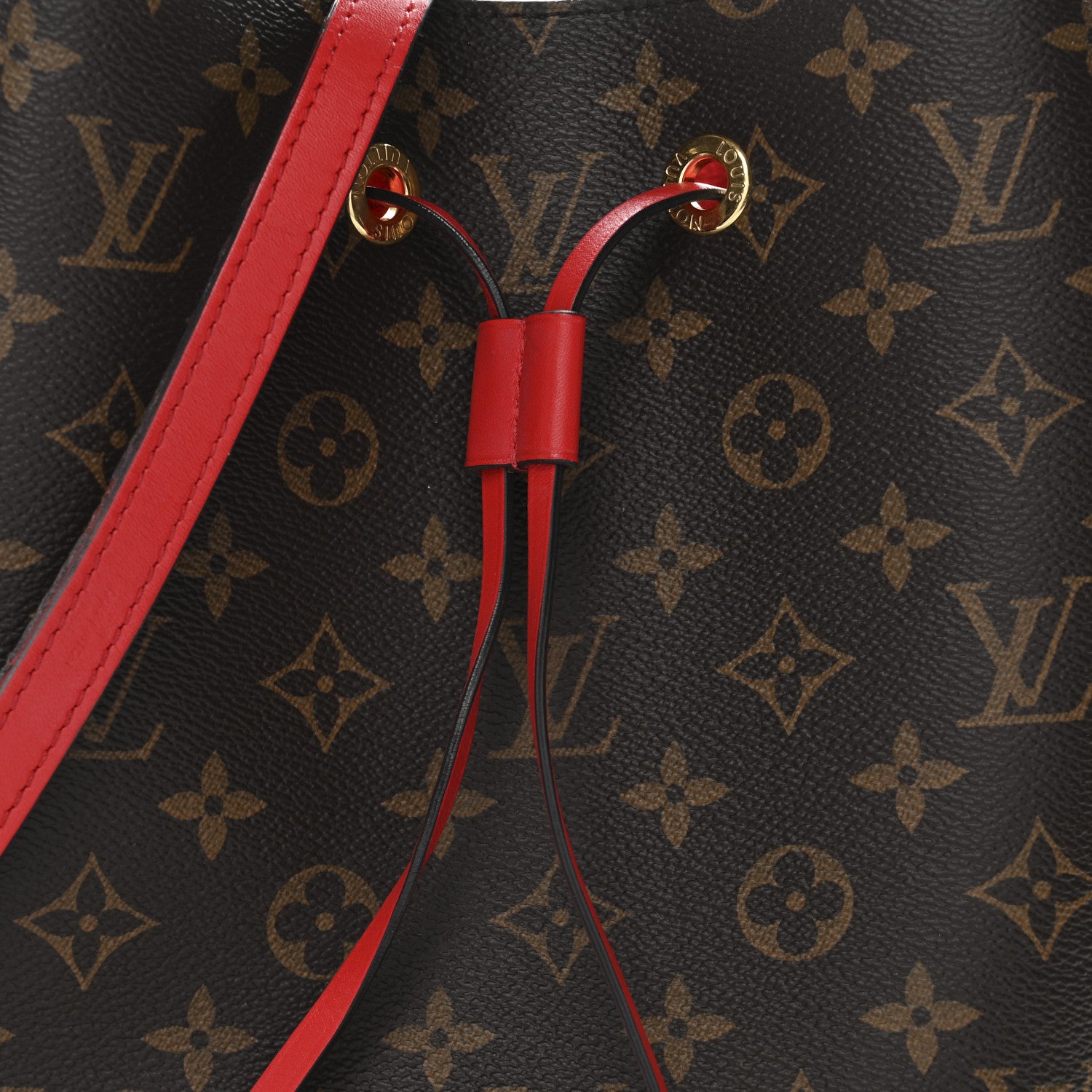 Louis Vuitton Monogram Neonoe MM Coquelicot 8 of 10