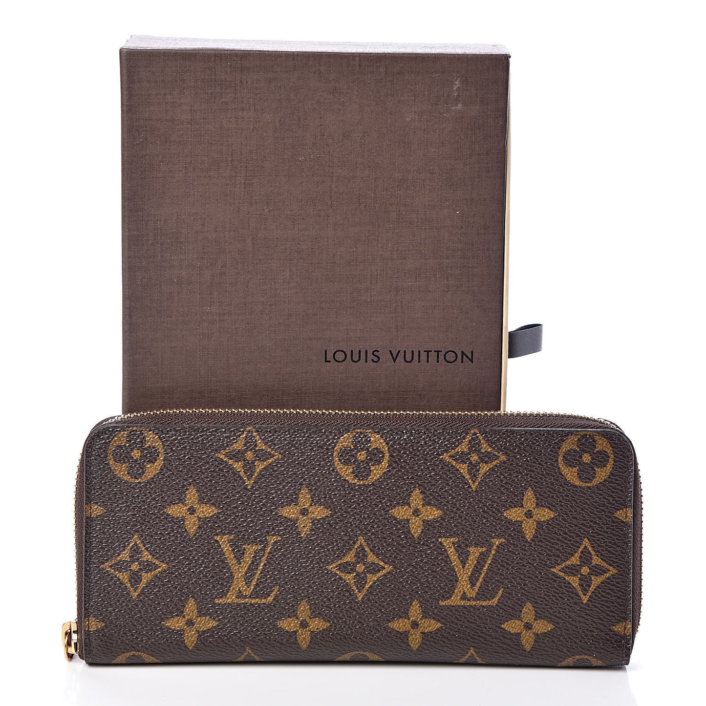 Monogram Clemence Wallet Fuchsia