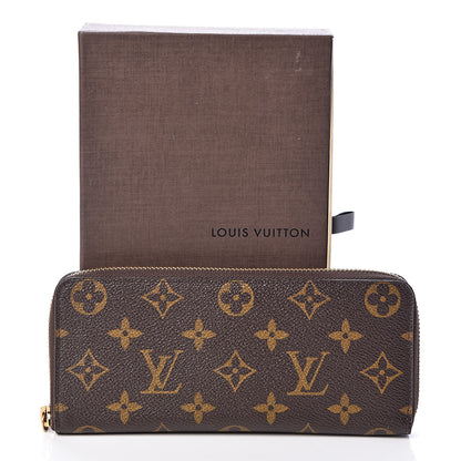 Louis Vuitton Monogram Clemence Wallet Fuchsia 7 of 7