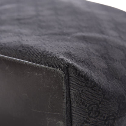 Gucci Monogram Bucket Tote Black 11 of 20