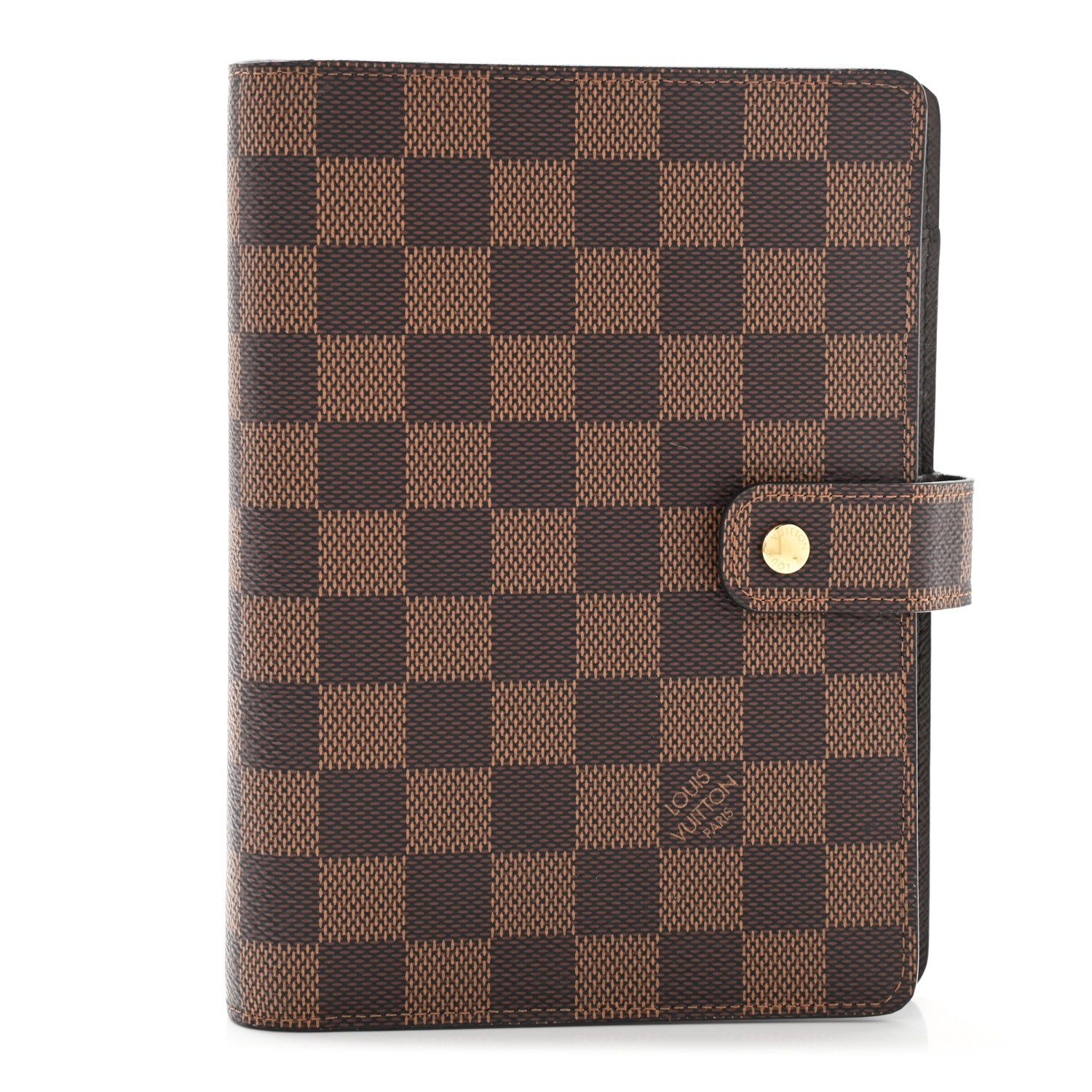 Louis Vuitton Damier Ebene Medium Ring Agenda Cover 1 of 6
