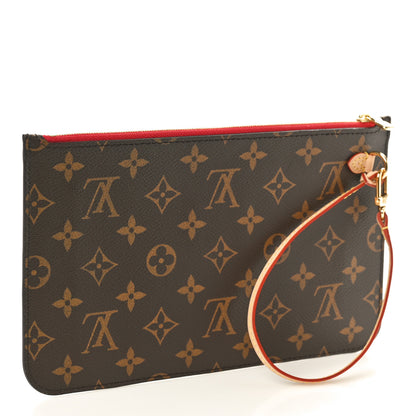 Louis Vuitton Monogram Neverfull MM GM Pochette Cherry 3 of 7