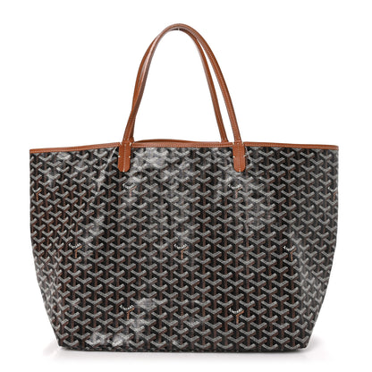 Goyard Goyardine Saint Louis GM Black Gold 1 of 12