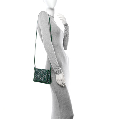 Goyard Goyardine Plumet Wallet Clutch Green 2 of 10