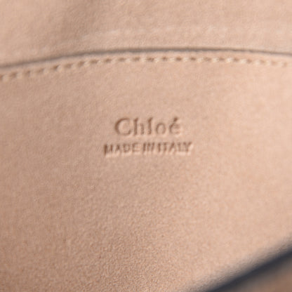 Chloe Suede Calfskin Small Faye Shoulder Bag Black 6 of 10