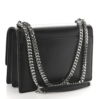 Saint Laurent Calfskin Medium Monogram Sunset Black 2 of 8