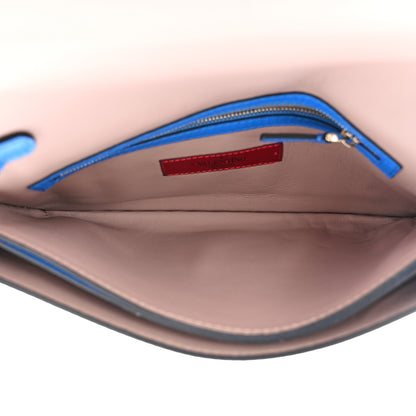 Valentino Garavani Nappa Rockstud Wristlet Clutch Blue Fluo 5 of 15
