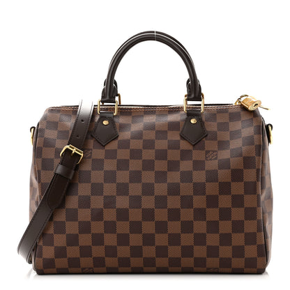 Louis Vuitton LOUIS VUITTON Damier Ebene Speedy Bandouliere 30 1 of 10