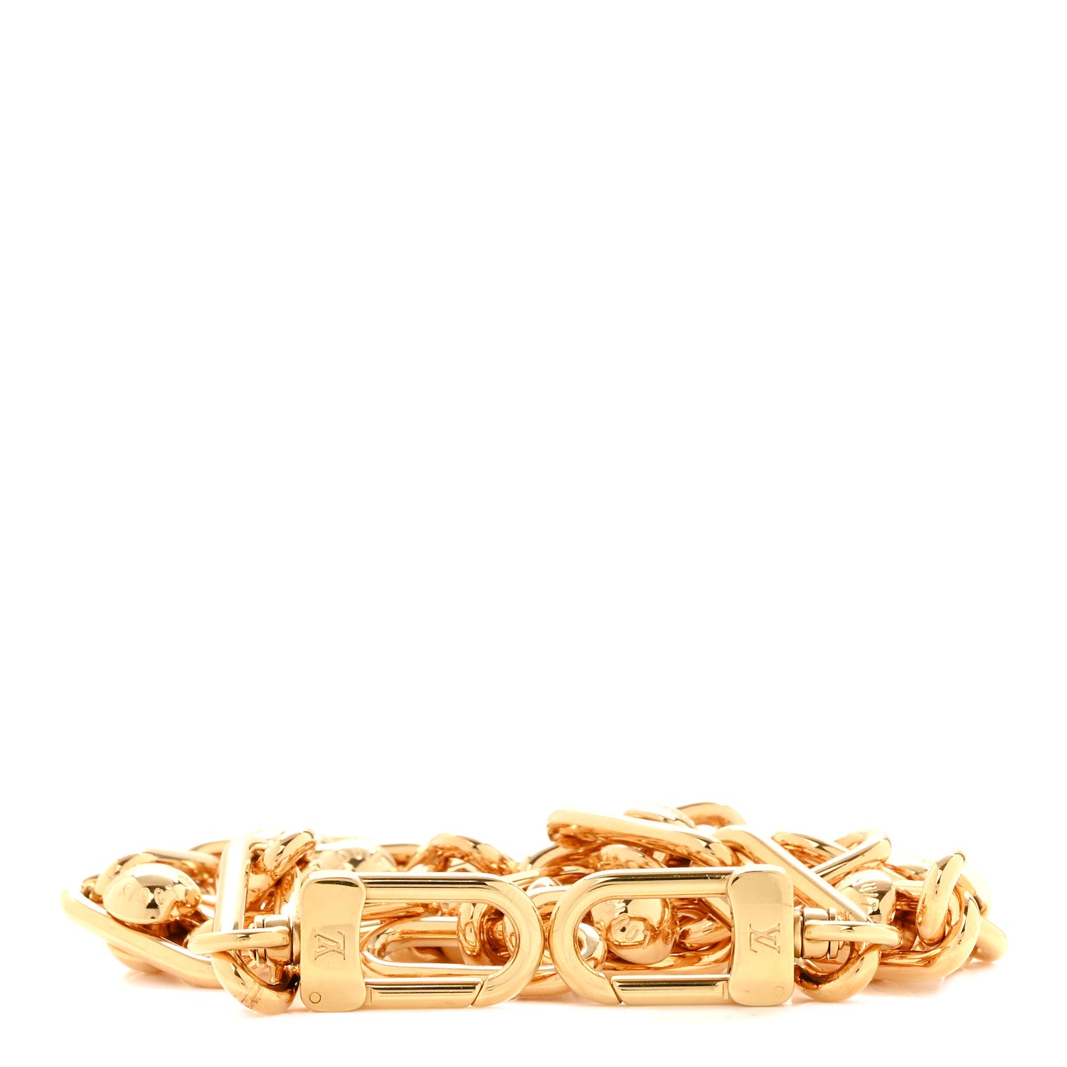 Louis Vuitton LV X TM Metal Pochette Accessories Chain Strap Gold 3 of 3