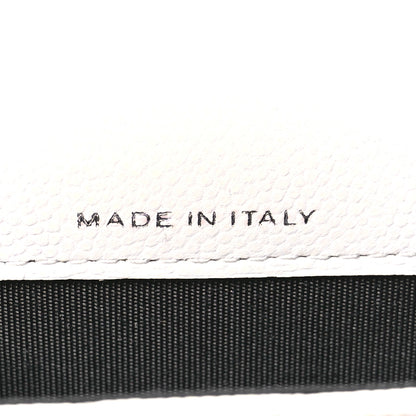 Chanel Caviar Quilted My Everything Belt Flap Card Holder White 6 of 11