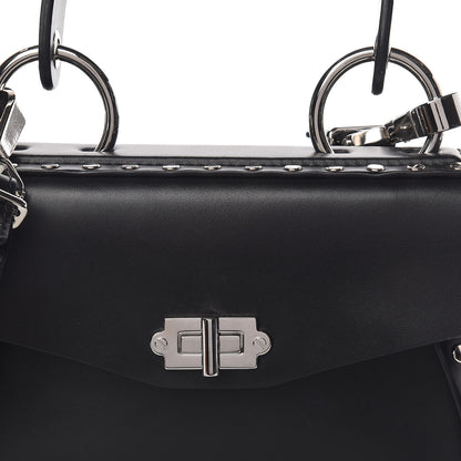 Proenza Schouler Calfskin Small Studded Hava Top Handle Bag Black 11 of 11