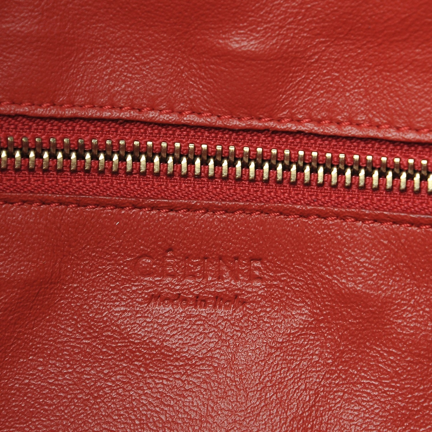 Celine Smooth Calfskin Mini Luggage Lipstick 6 of 7