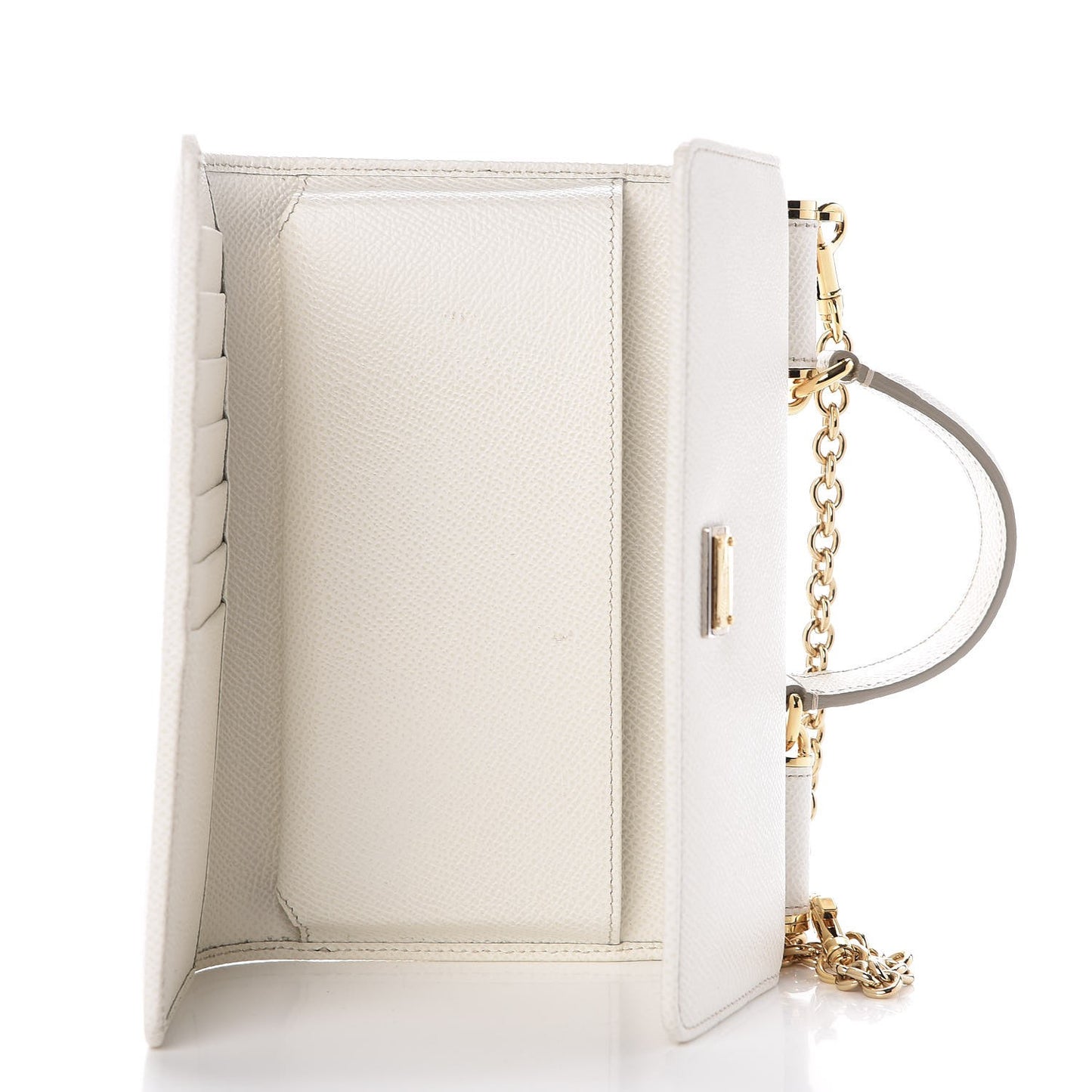 Dauphine Mini Von Bag White