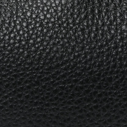 Prada Vitello Phenix Zippered Messenger Hobo Black 7 of 9